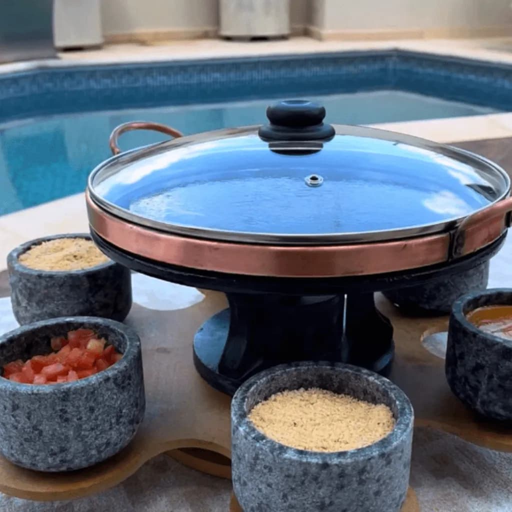 Chapa Giratória Artesanal - Uai Pedra-Sabão