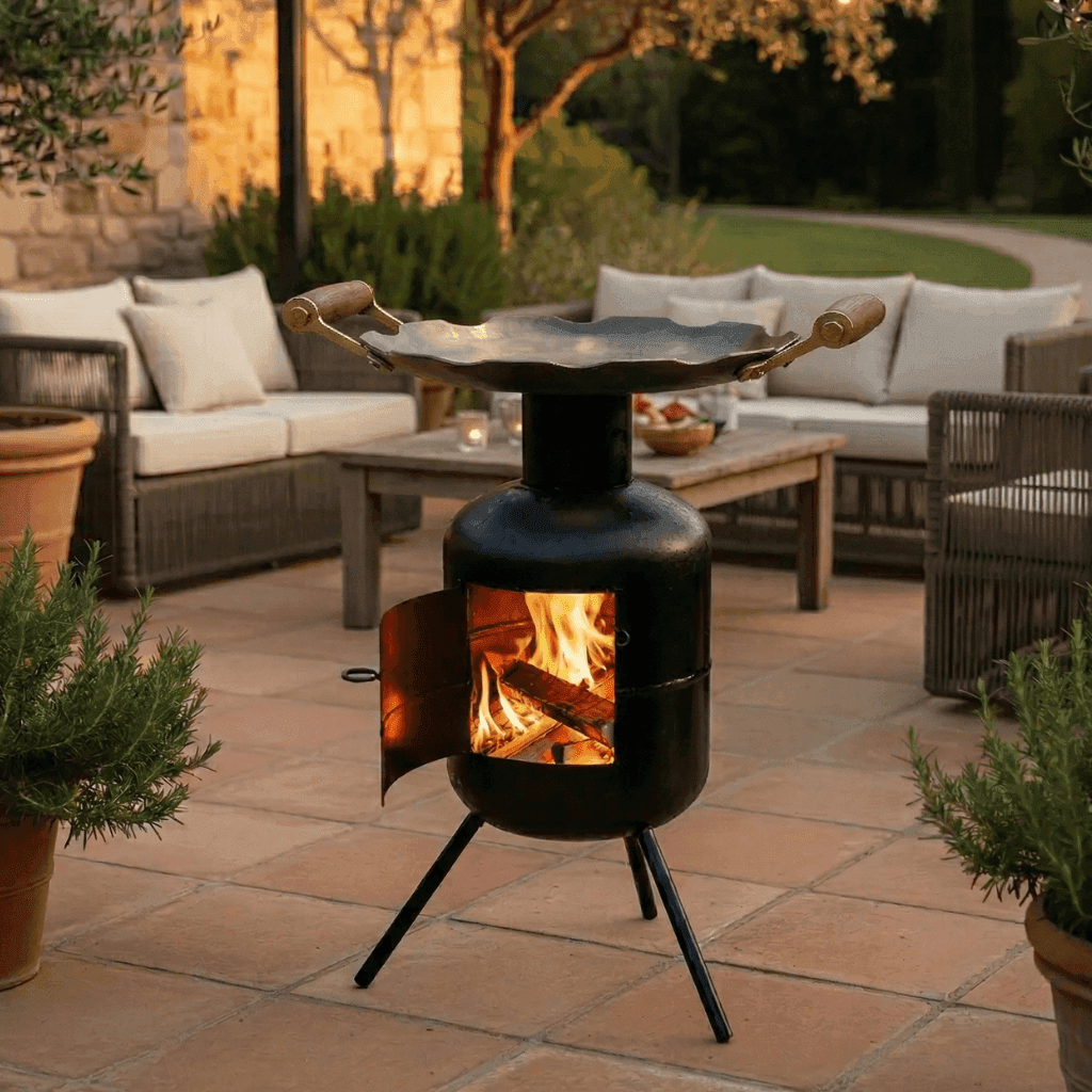 Kit Brasa Mineira – Disco de Arado + Fogareiro